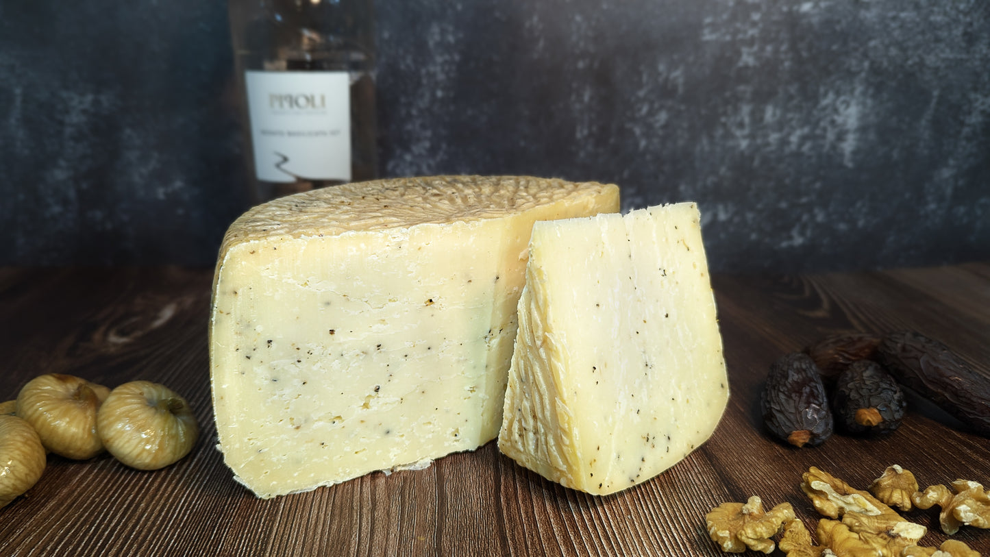 Schafkäse mit Trüffeln - Würzig